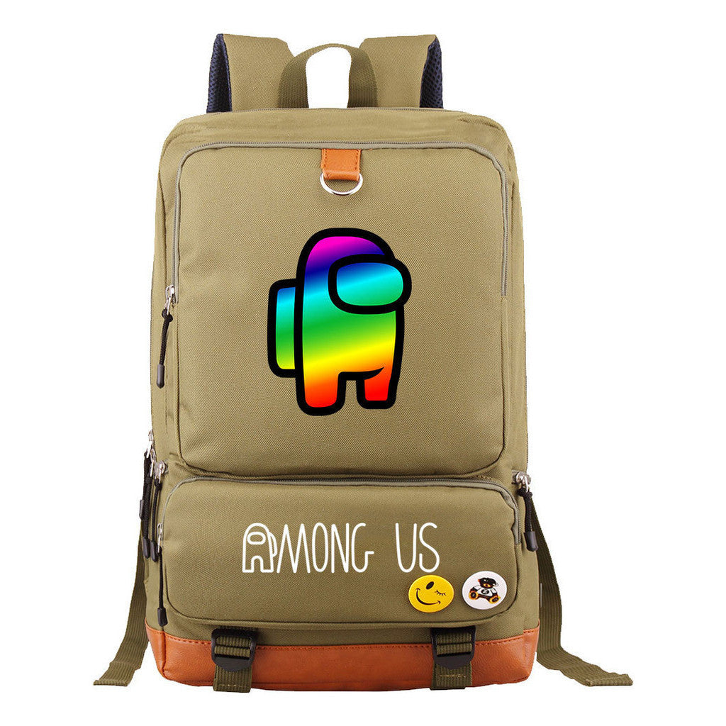 Youth Student Backpack, Large Capacity Travel Bag, Men's And Women's Backpack