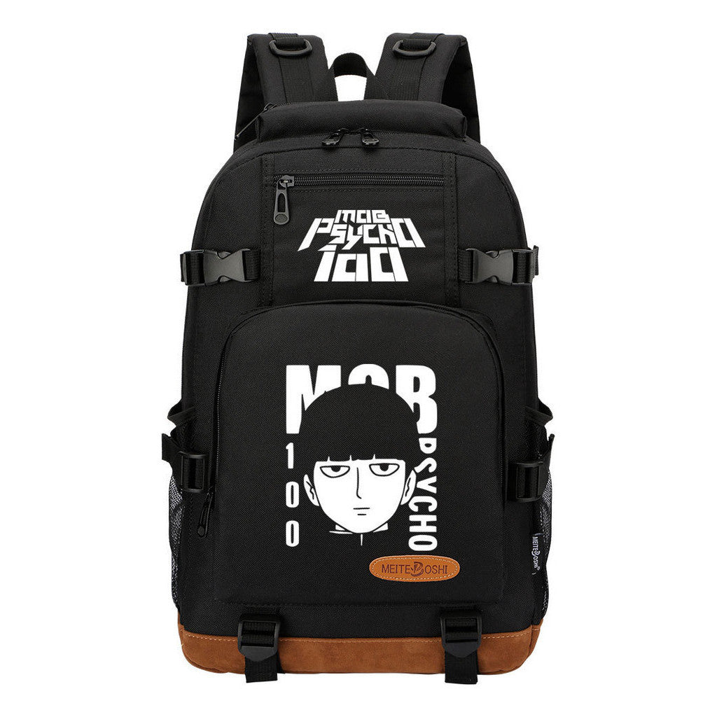 Printed Student Backpack For Men And Women's Leisure Travel Backpack