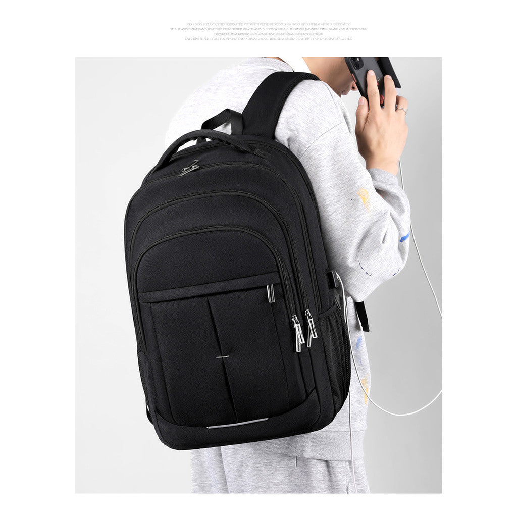 Large Capacity Backpack, Business Computer Bag, Men's Fashionable And Minimalist Backpack