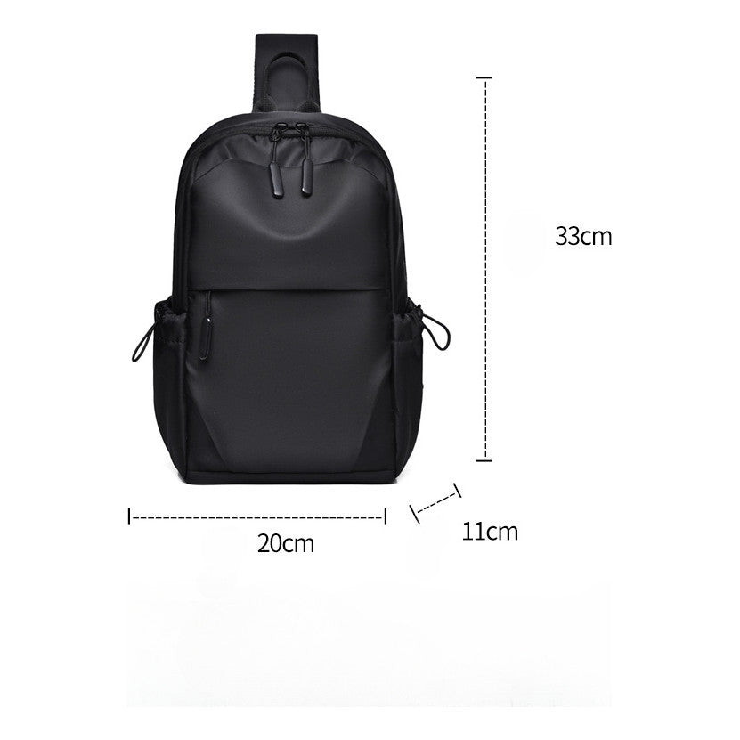 Men's Lightweight Shoulder Bag, Small Backpack, Casual Mobile Phone Bag, Multifunctional Diagonal Cross Bag, Shoulder Bag, Backpack