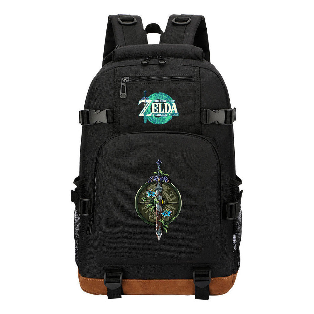 Printed Student Backpack For Men And Women's Leisure Travel Backpack