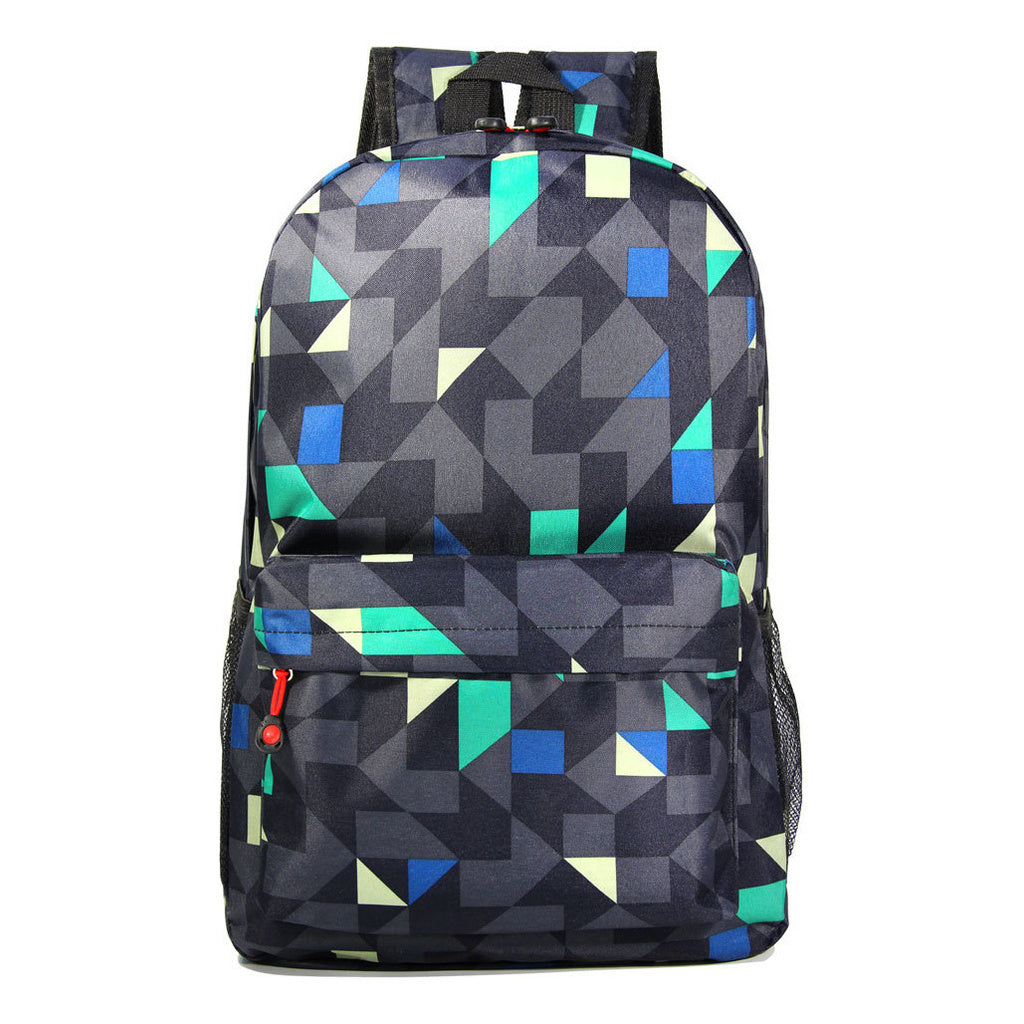 Printed Starry Sky Minimalist Youth Student Backpack For Men And Women's Leisure Travel Backpack