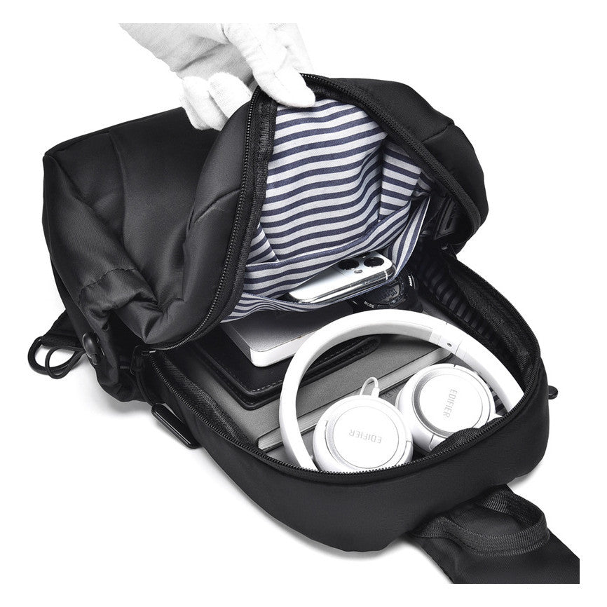 Men's Lightweight Shoulder Bag, Small Backpack, Casual Mobile Phone Bag, Multifunctional Diagonal Cross Bag, Shoulder Bag, Backpack