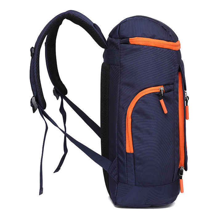 Canvas Backpack, Solid Color Backpack, Fashionable And Casual Travel Bag