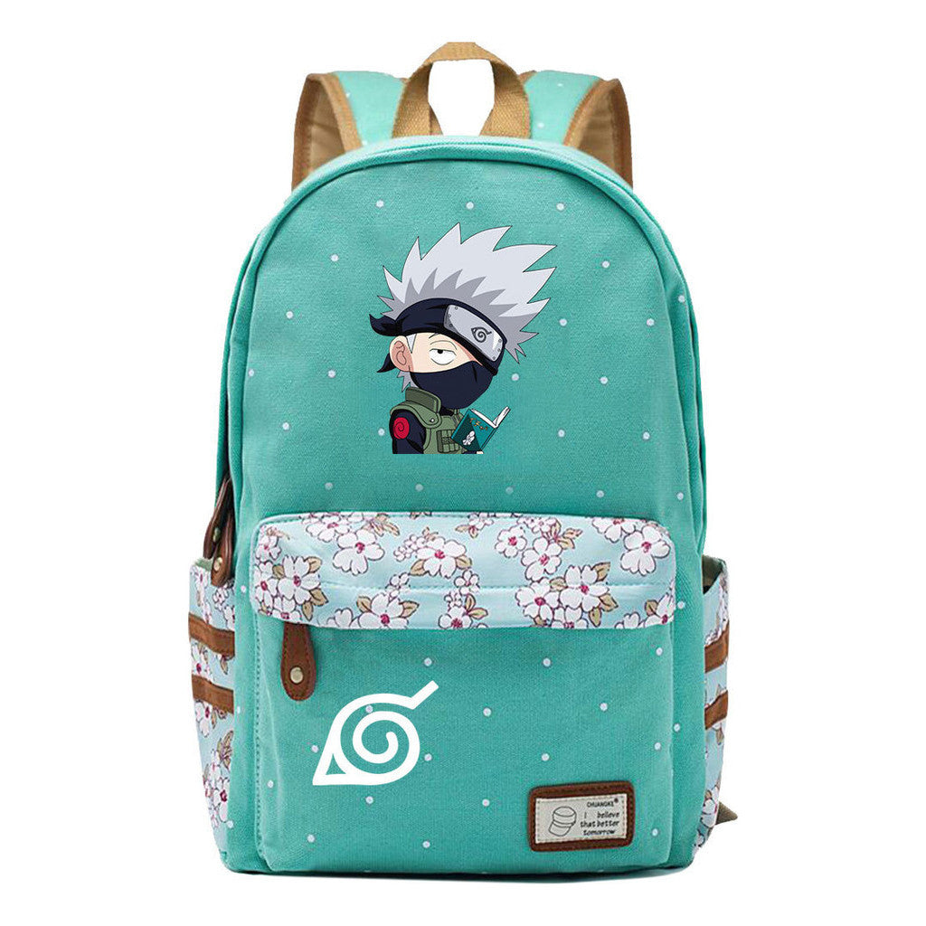 Naruto Youth Student School Bag Fashion Casual Backpack