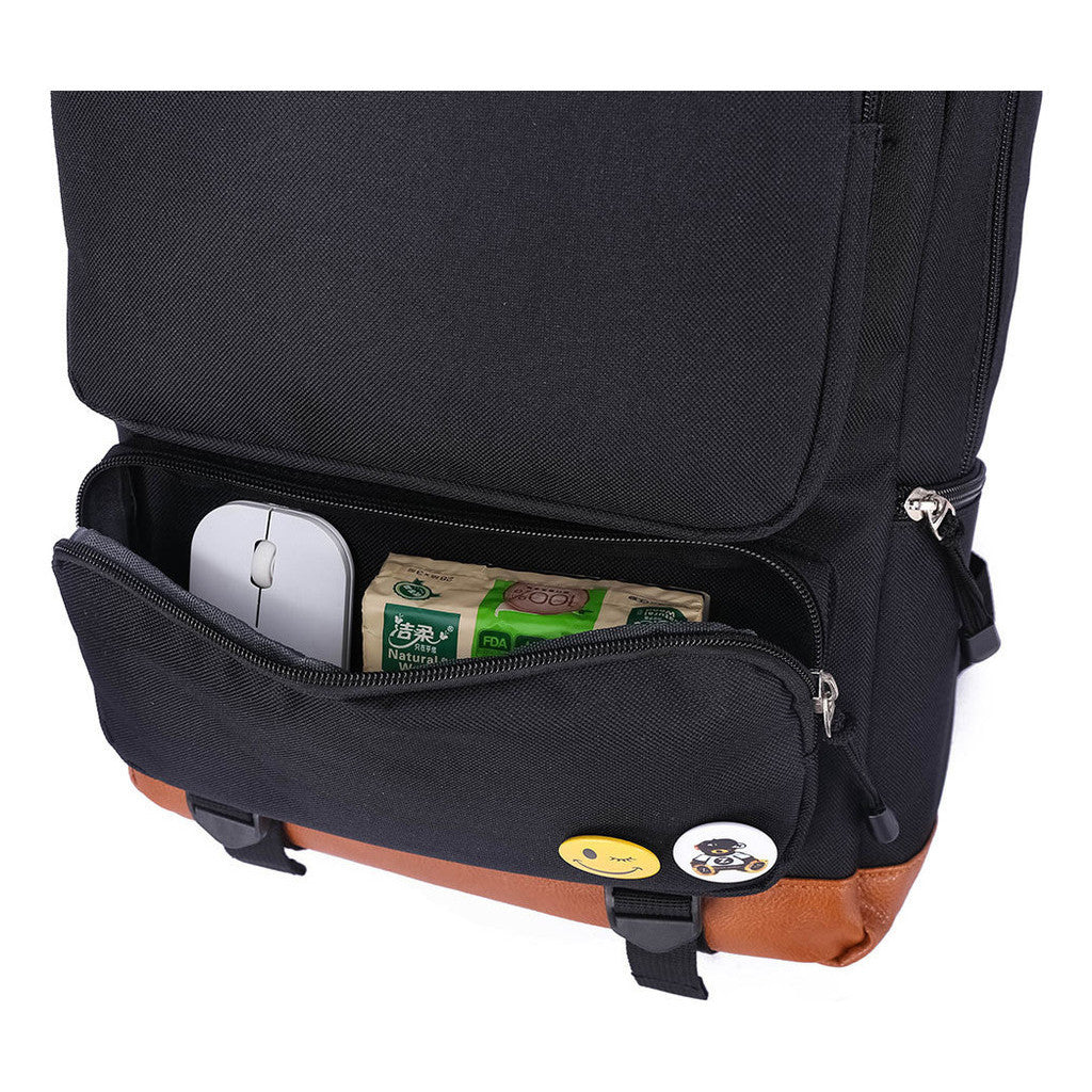 Young Students Schoolbags Mens And Womens Backpacks Travel Bags
