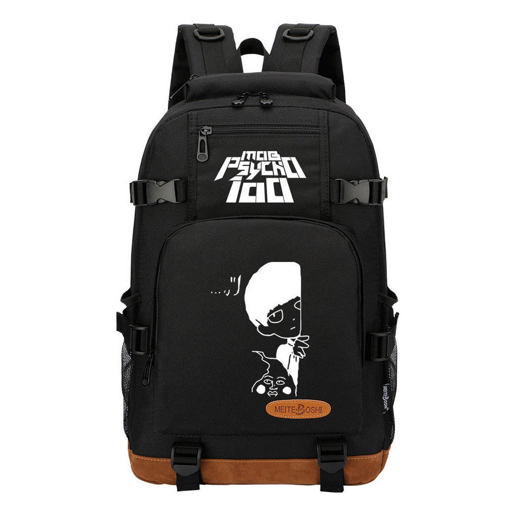 Printed Student Backpack For Men And Women's Leisure Travel Backpack