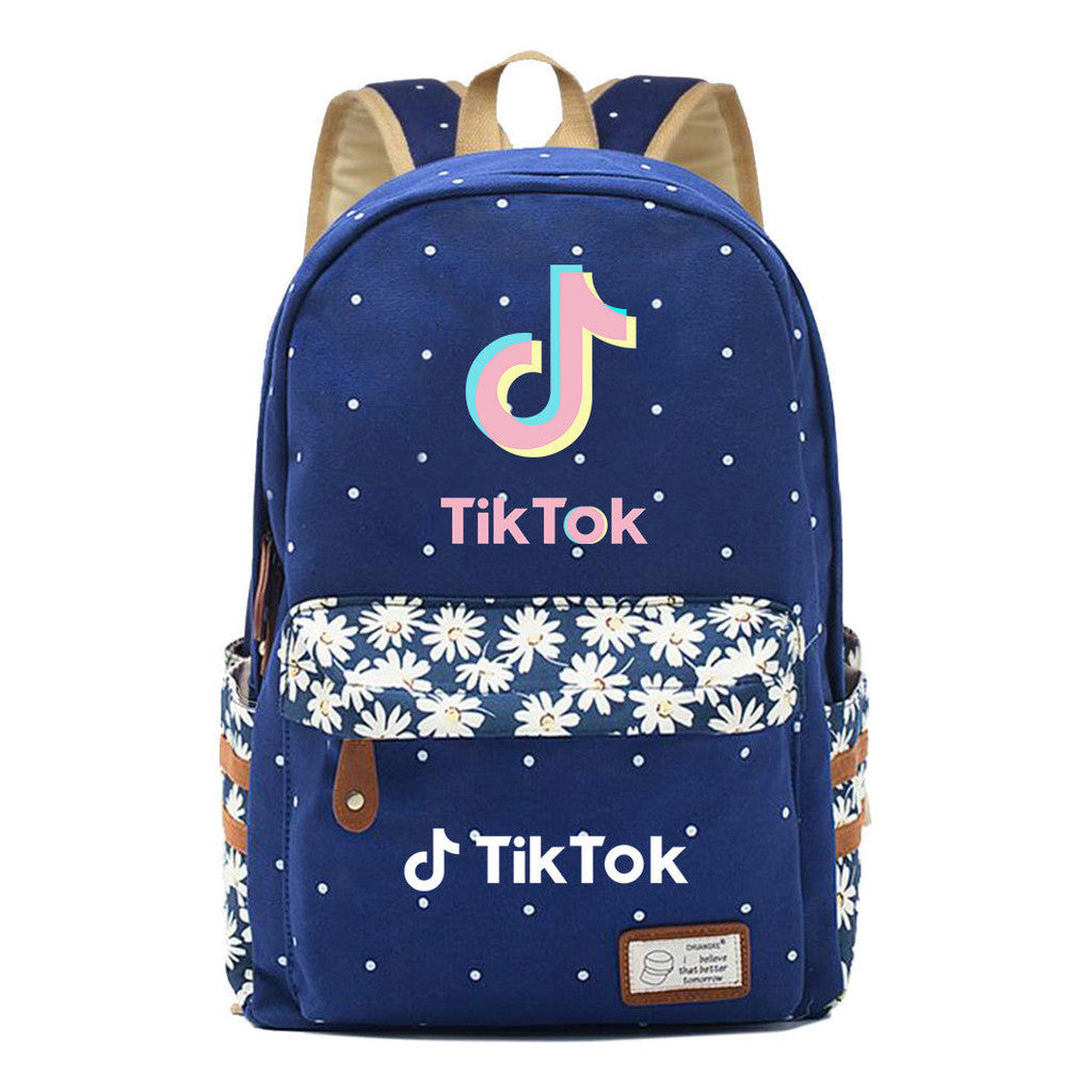 Short Video Student Backpack, Fashionable And Casual Backpack