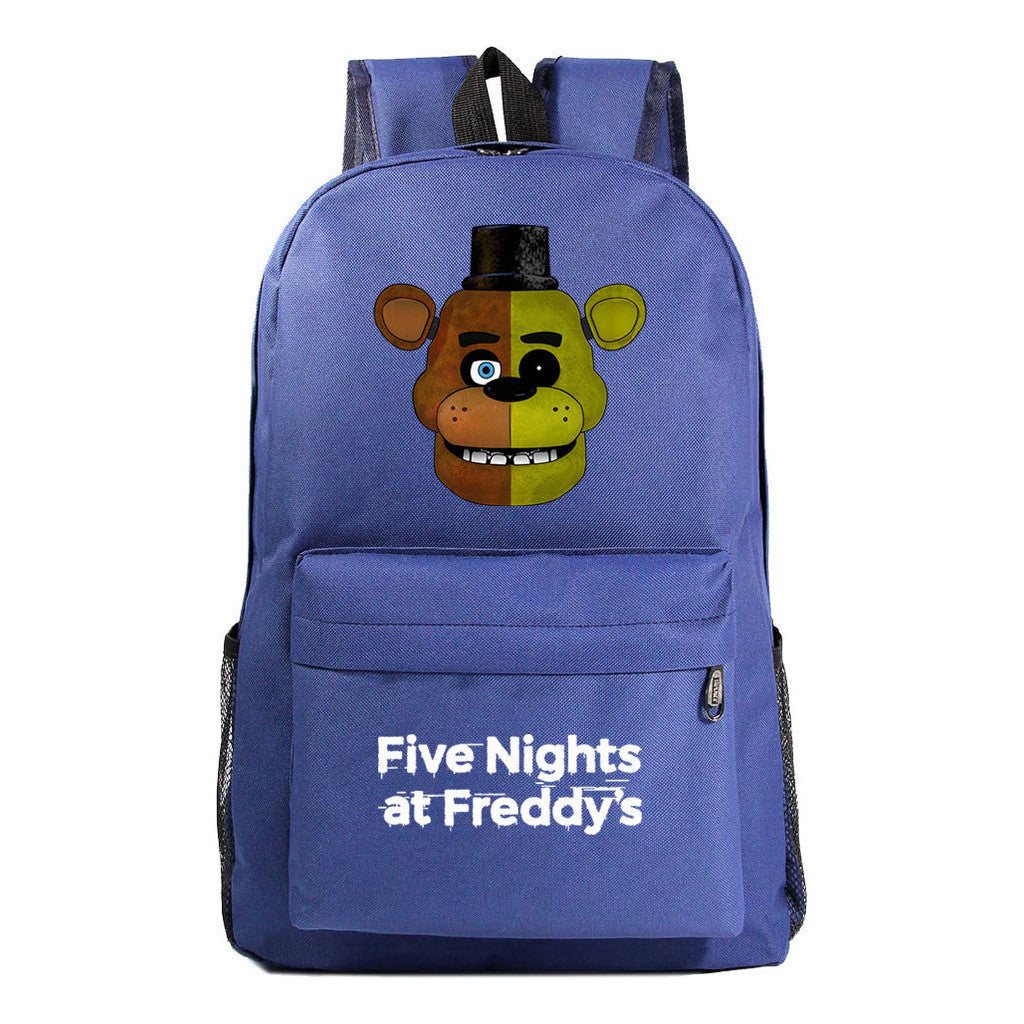 Fashion Toy Bear Game Fashion Starry Sky Youth Student Backpack Men's And Women's Leisure Backpack