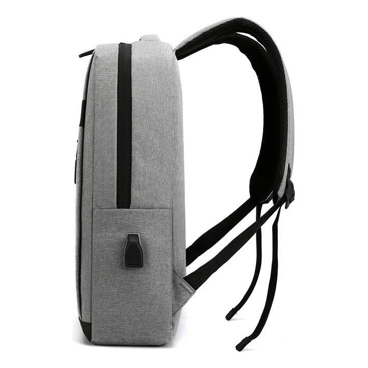 Usb Backpack For Men, Large Capacity, Lightweight, Student Backpack, Casual Business Computer Bag
