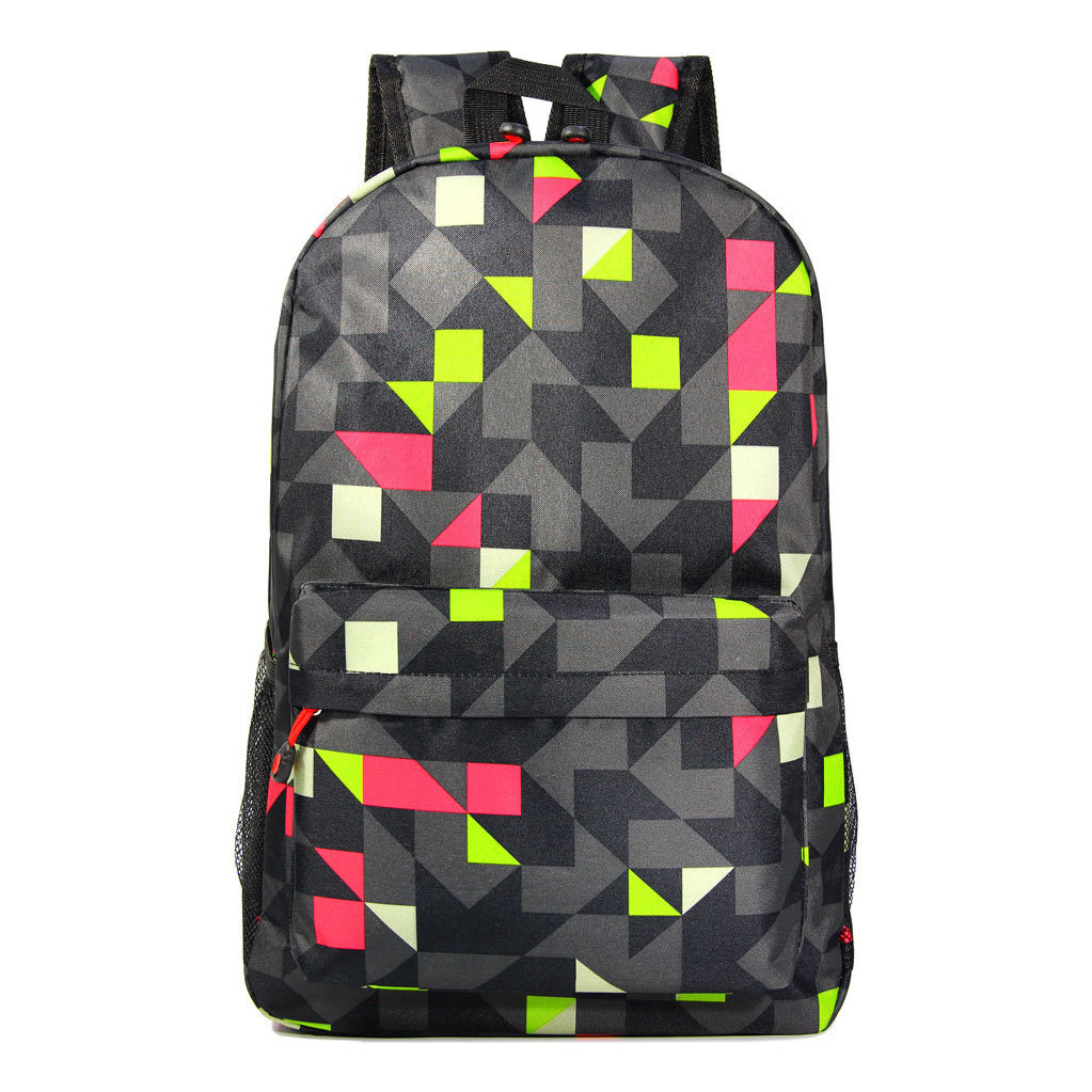 Printed Starry Sky Minimalist Youth Student Backpack For Men And Women's Leisure Travel Backpack