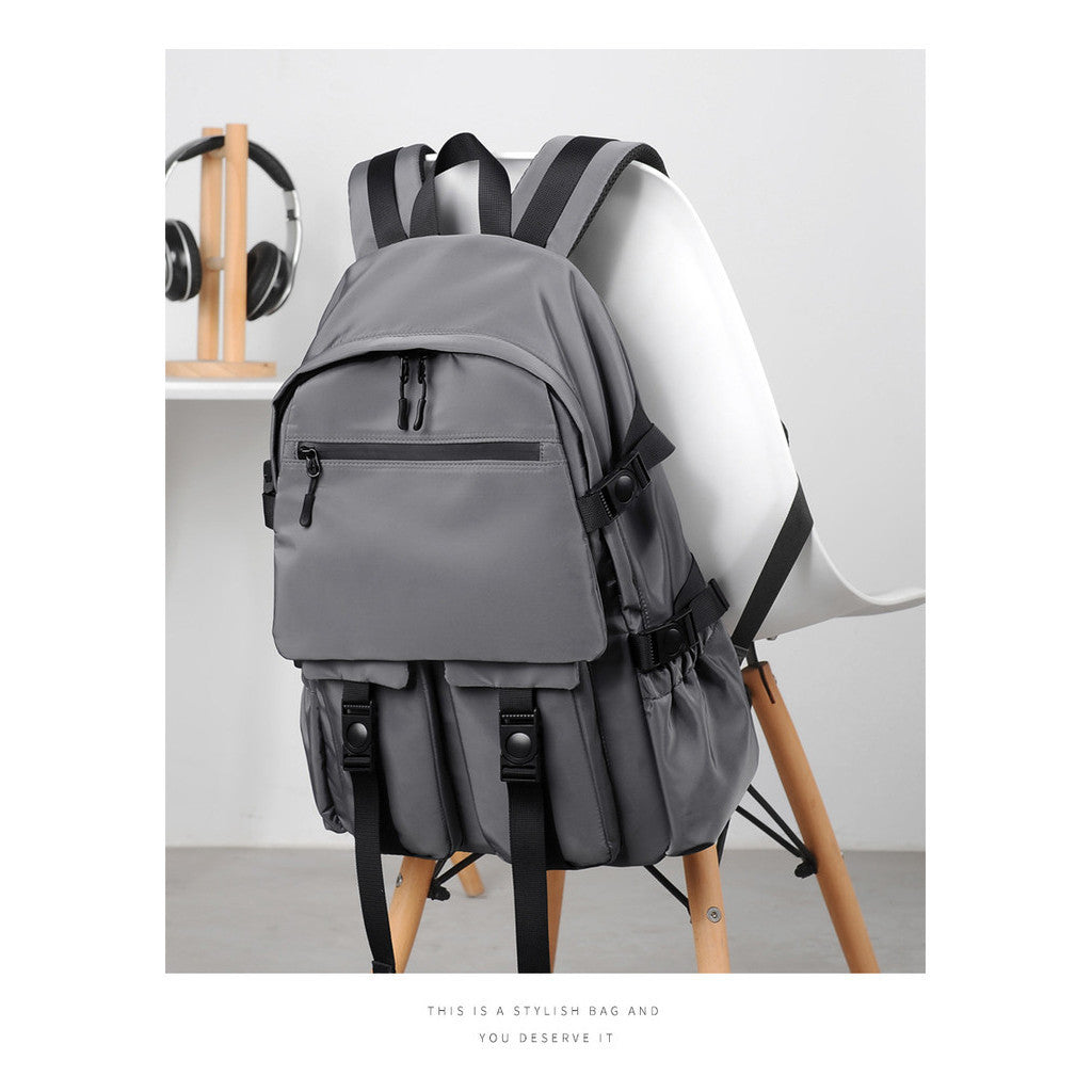 Backpack For Men, Simple And Large Capacity Backpack, Casual Student Backpack, Oxford Cloth, Lightweight Backpack For Women