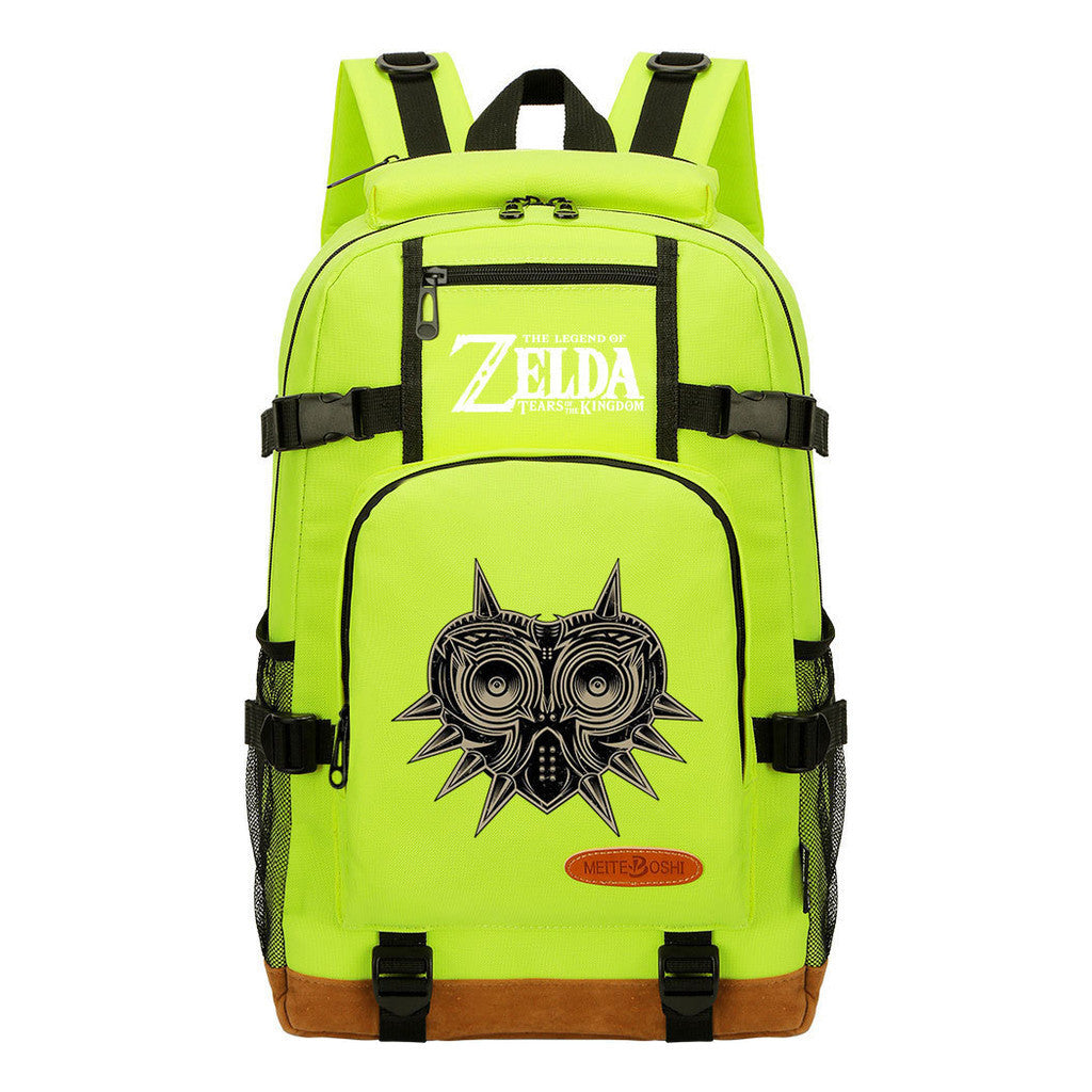 Printed Student Backpack For Men And Women's Leisure Travel Backpack