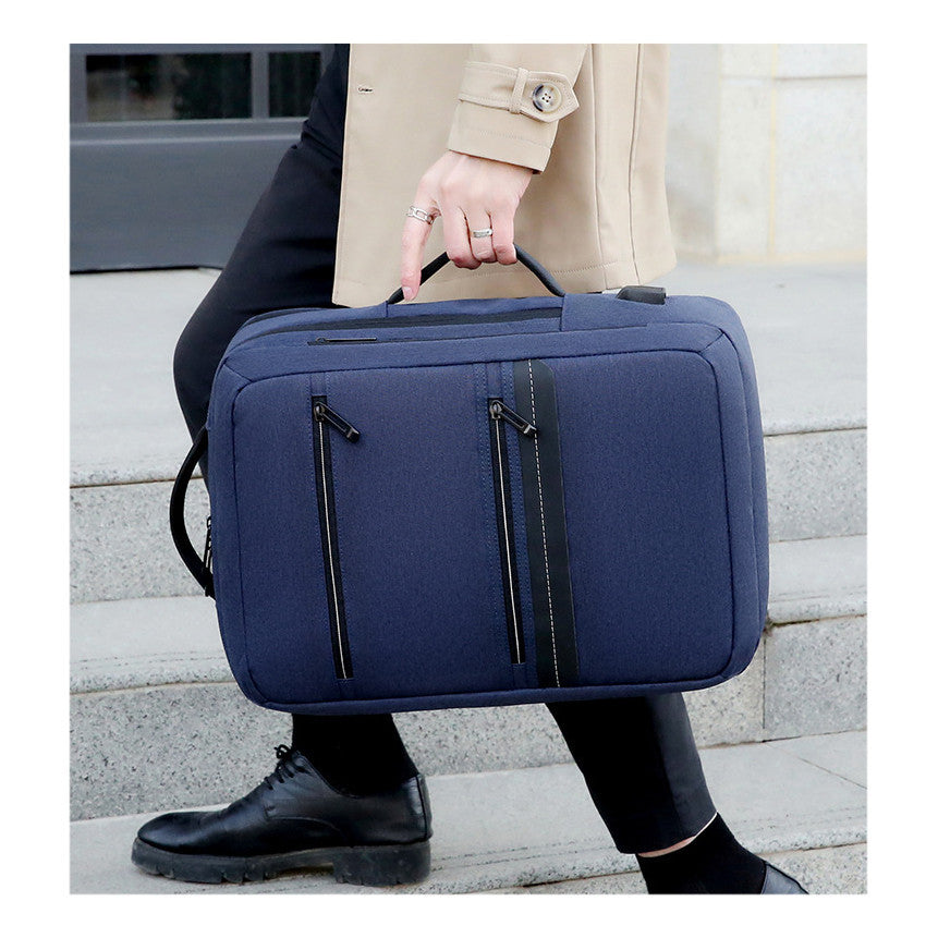 Business Backpack, Laptop Bag, Large Capacity Portable Travel Backpack, Waterproof Oxford Cloth Backpack