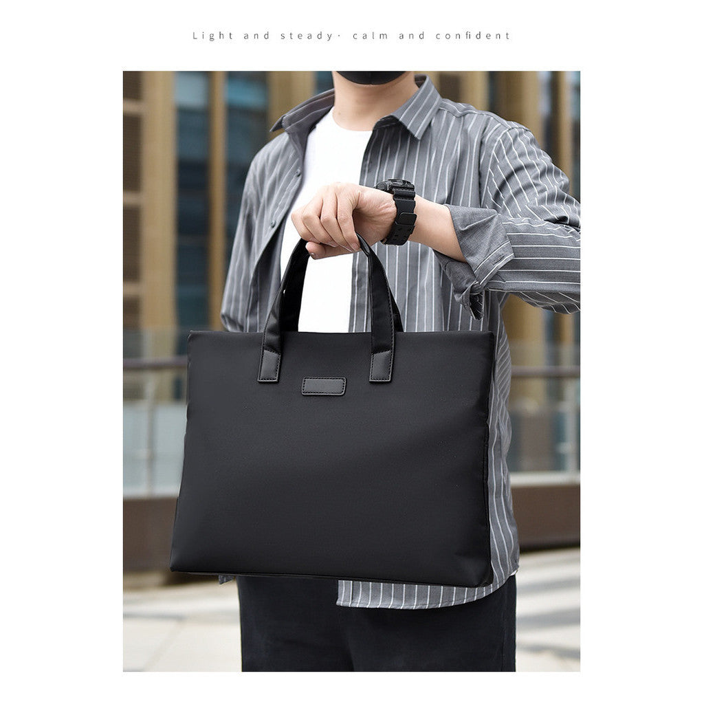 Laptop Bag 15.6-inch Laptop Business Bag Public Document Bag File Pack