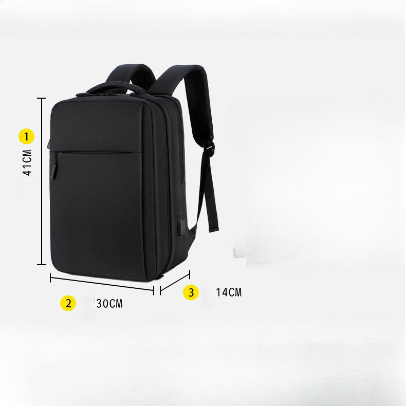 Backpack, Large Capacity, Double-layer Backpack, Business Travel Backpack, Luggage Bag, Business Computer Bag