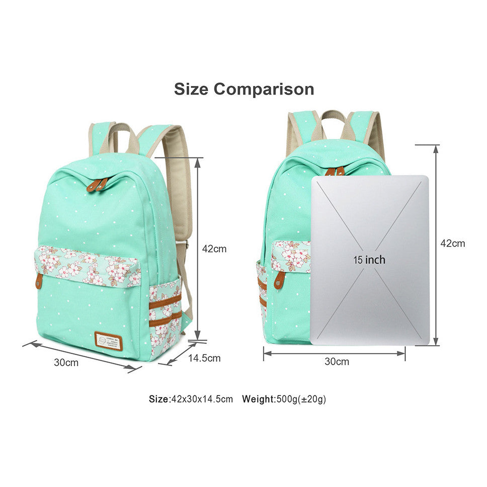 Virtual Music Printed Student Backpack Leisure Backpack