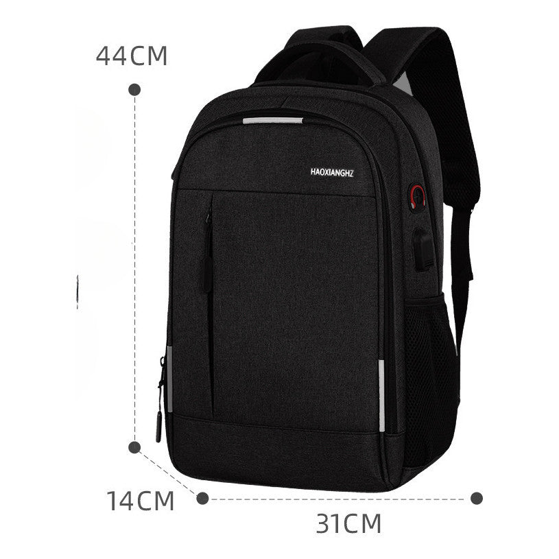 Usb Backpack Fashion 15.6-inch Computer Travel Bag Student Backpack