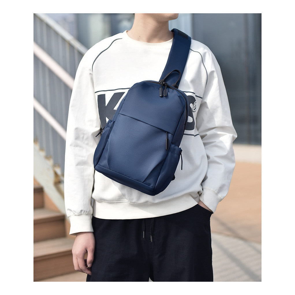 Men's Lightweight Shoulder Bag, Small Backpack, Casual Mobile Phone Bag, Multifunctional Diagonal Cross Bag, Shoulder Bag, Backpack