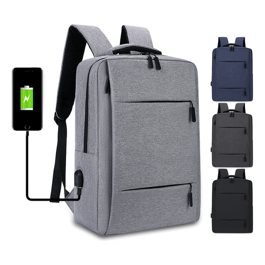 Backpack Business Laptop Bag Large Capacity Usb Leisure Sports Travel Bag Backpack