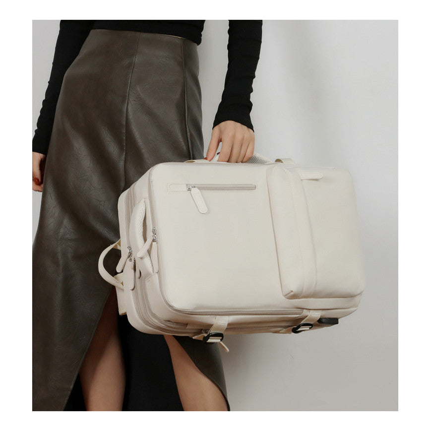Shoulder Bag For Women With Large Capacity And Multifunctional Expansion, Portable Travel Bag, Minimalist Business Computer Bag