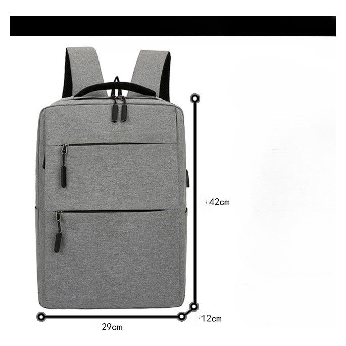 Usb Backpack For Men's Business And Leisure Backpack, Large Capacity Outdoor Sports Backpack