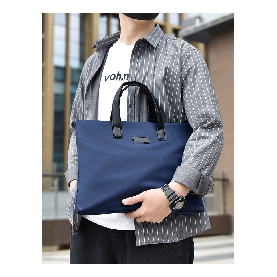 Laptop Bag 15.6-inch Laptop Business Bag Public Document Bag File Pack