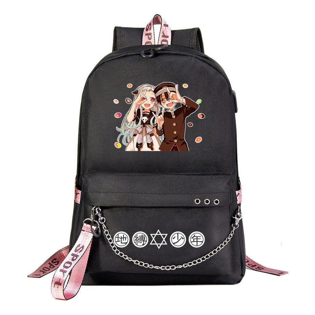 Usb Youth Student Backpack For Men And Women's Leisure Travel Backpack