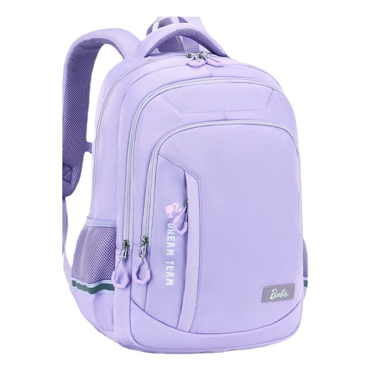 School Bag, Student Girl Leisure Backpack, Spine Protector, Lightweight Bag