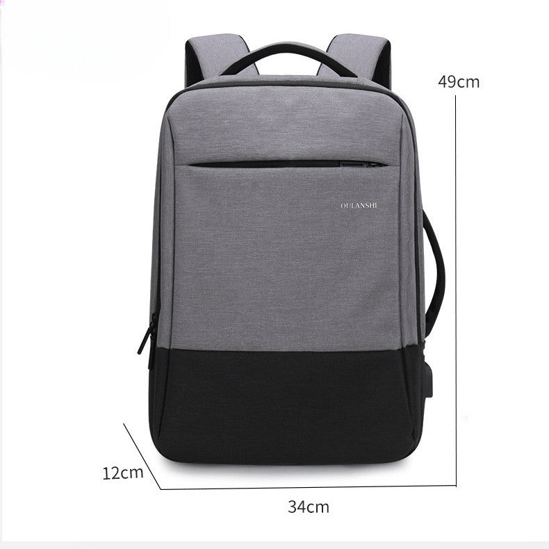 Student Backpack, Backpack, Computer Bag, Large Capacity Business Travel And Mountaineering Bag