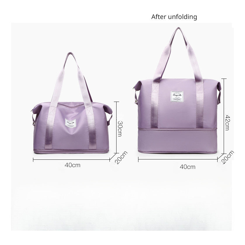 Travel Bag, Large Capacity, Lightweight Sports Bag, Handbag, Luggage Bag, Yoga And Fitness Bag