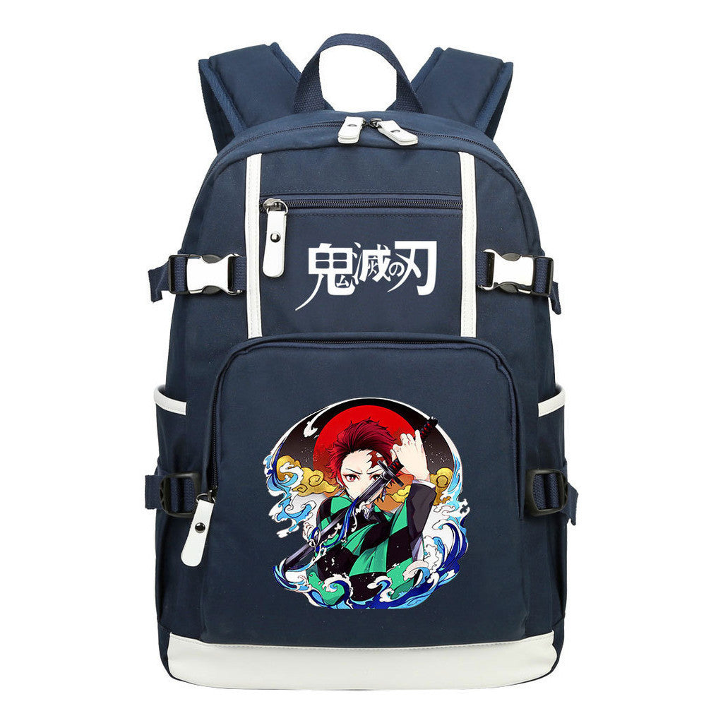 Cartoon Anime, Teenage Student Backpacks, Men's And Women's Backpacks, Leisure Travel Backpacks, Backpacks