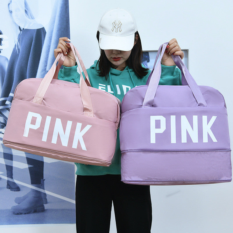 Travel Bag, Dry And Wet Separation, Fitness Bag, Lightweight Portable Shoulder Bag, Luggage Bag