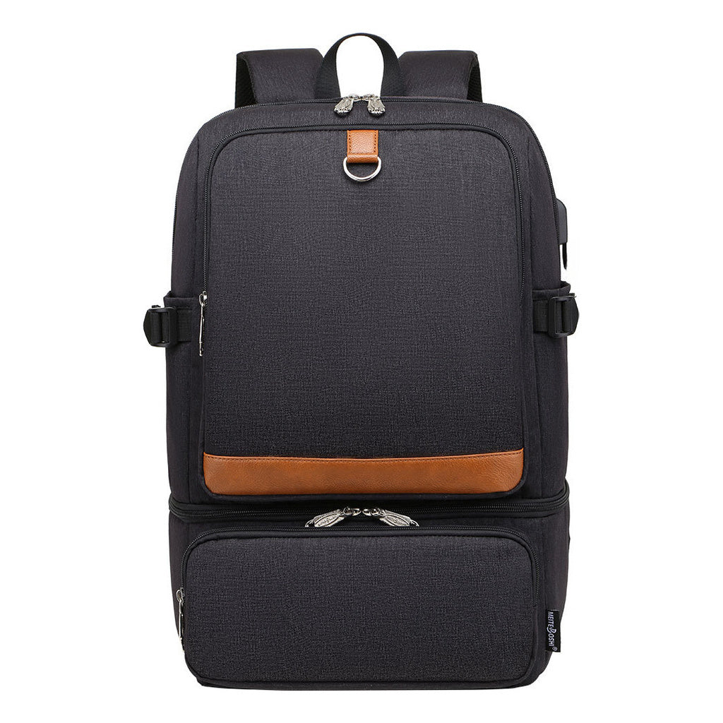 Printed Usb Youth Student School Bag Outdoor Picnic Insulation Bag Backpack