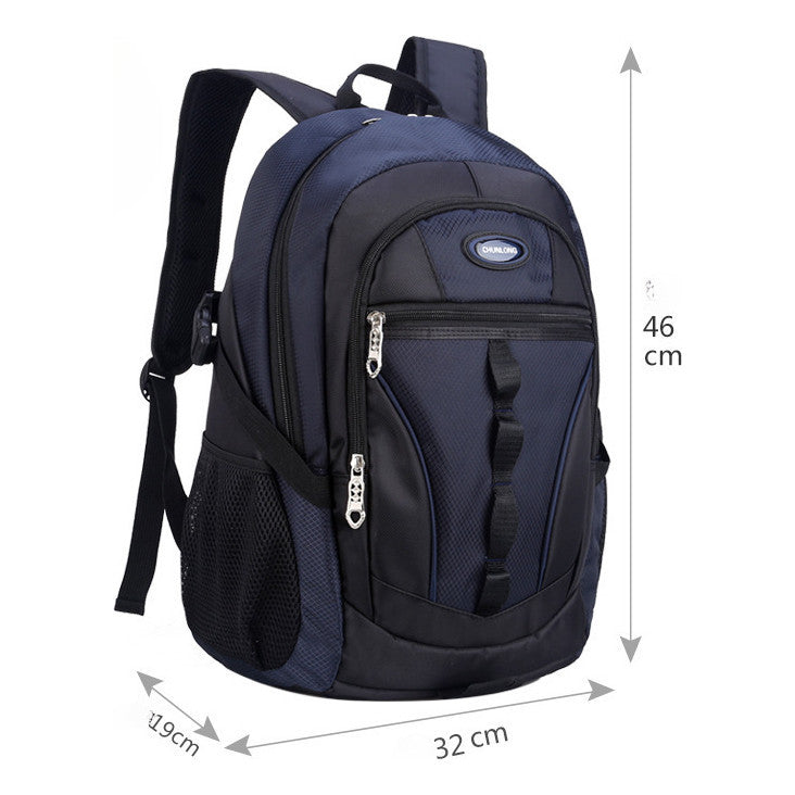 Breathable, Load Reducing And Spine Protecting Student Backpack