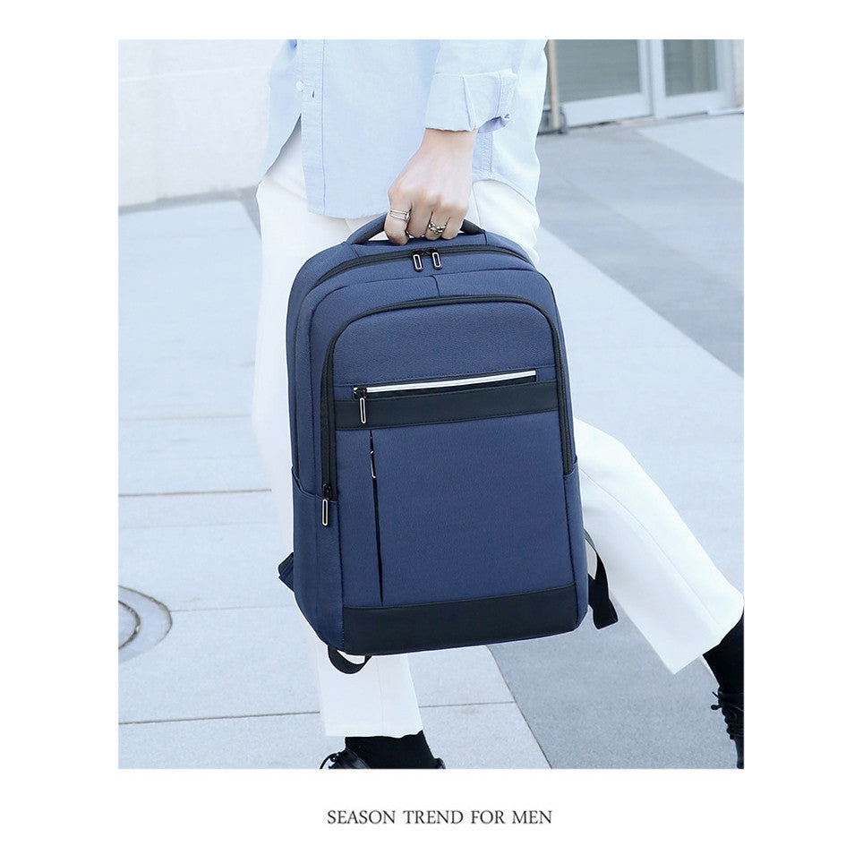 Backpack, Large Capacity Travel Bag, Business Computer Bag, Male Student Backpack, Simple And Casual Backpack