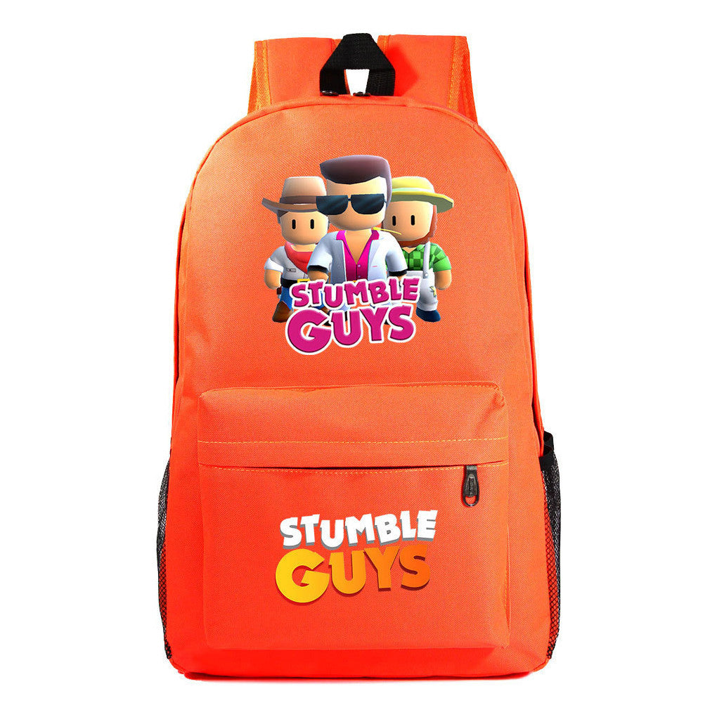 Printed Student Backpack For Men And Women's Leisure Travel Backpack