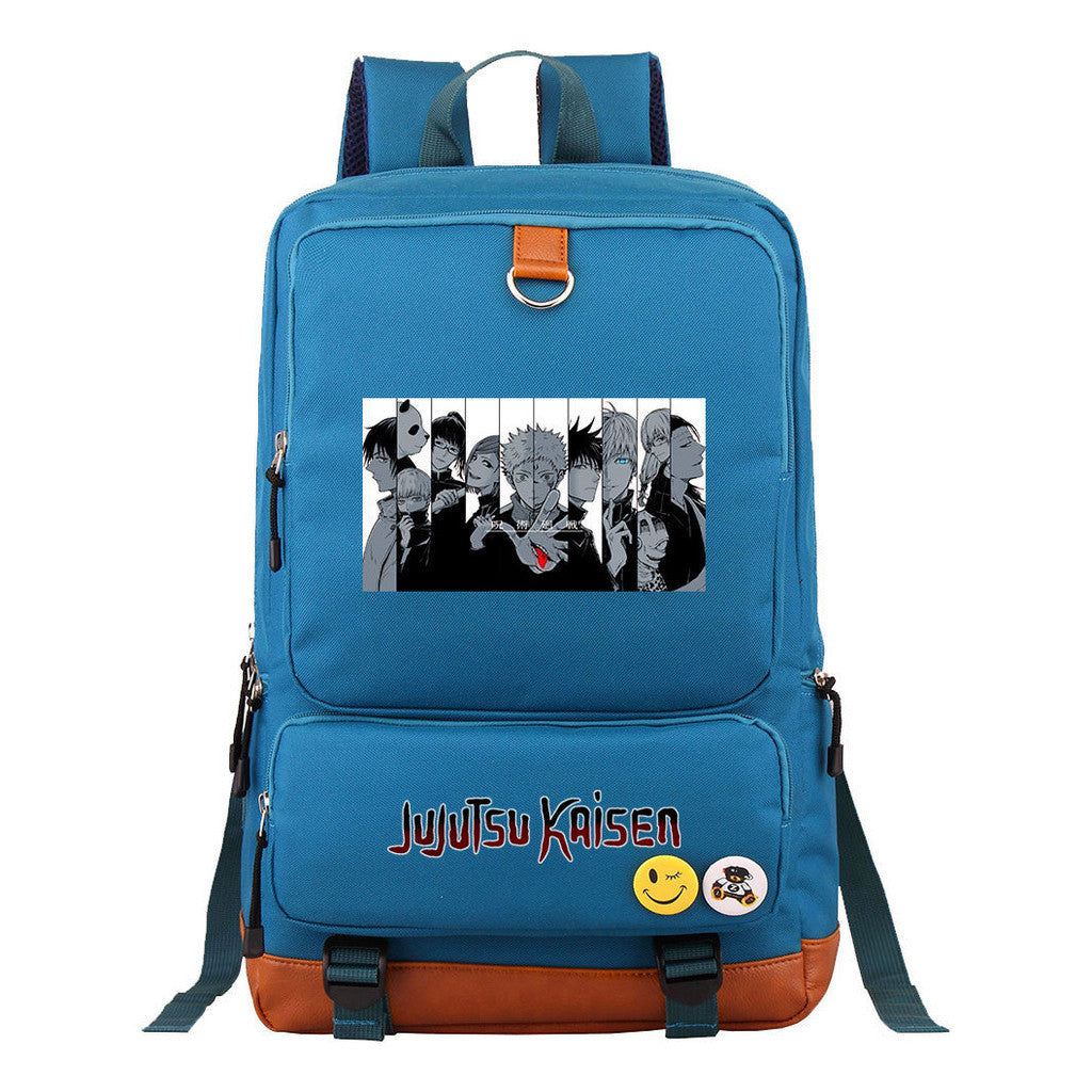 Cartoon And Manga Teenage Student Backpack, Men's And Women's Backpack, Travel Bag