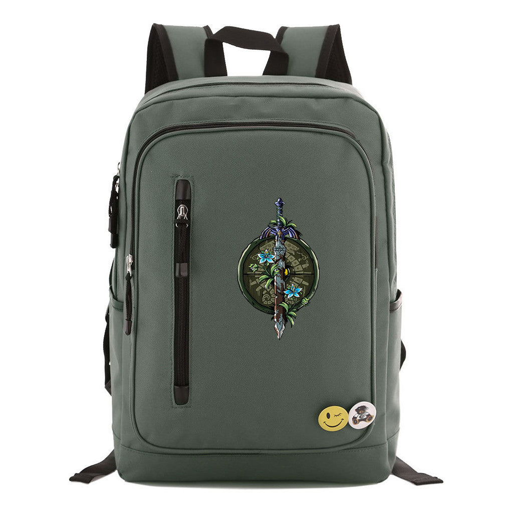 The Tears Of The Kingdom Of Zelda Game Printed Teenage Student Backpack For Men And Women's Leisure Travel Backpack