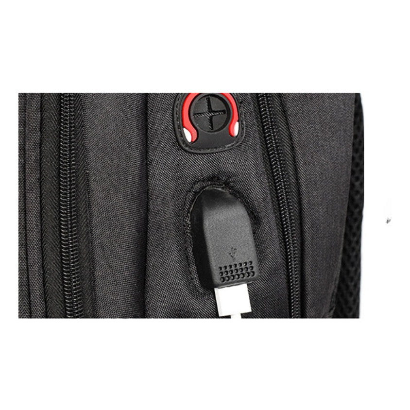 Usb Backpack Fashion 15.6-inch Computer Travel Bag Student Backpack