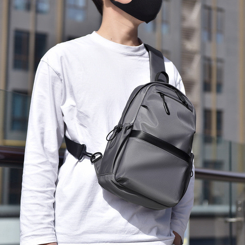 Men's Crossbody Bag, Sports Backpack, Large Capacity Single Shoulder Bag, Shoulder Bag