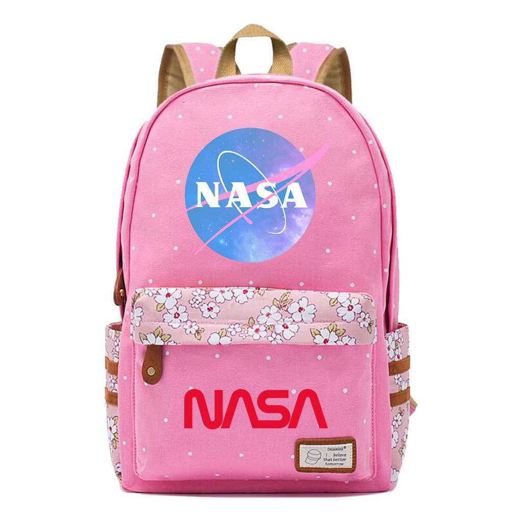 Fashionable Printed Student Backpack From Nasa, Casual Backpack
