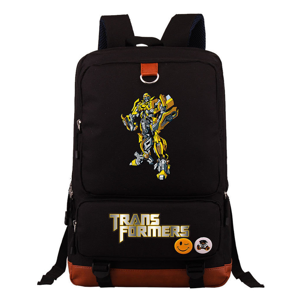 Transforming Mecha Student Backpack, Men's And Women's Backpack, Travel Bag