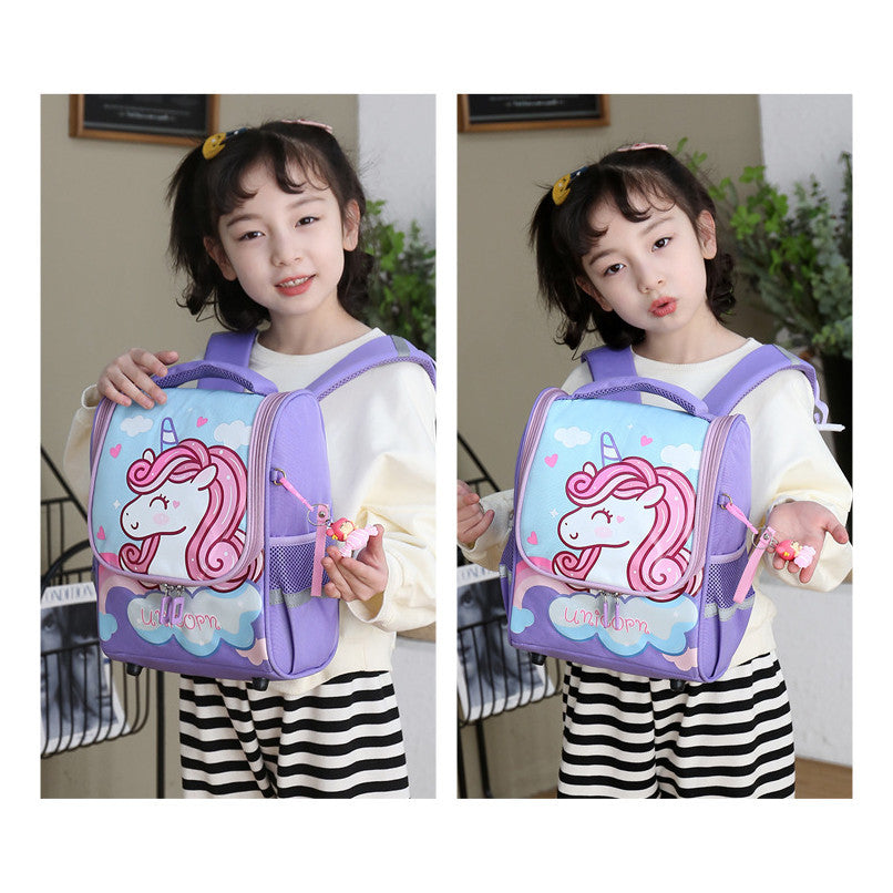 Children's Backpack For Spinal Protection And Weight Reduction Backpack