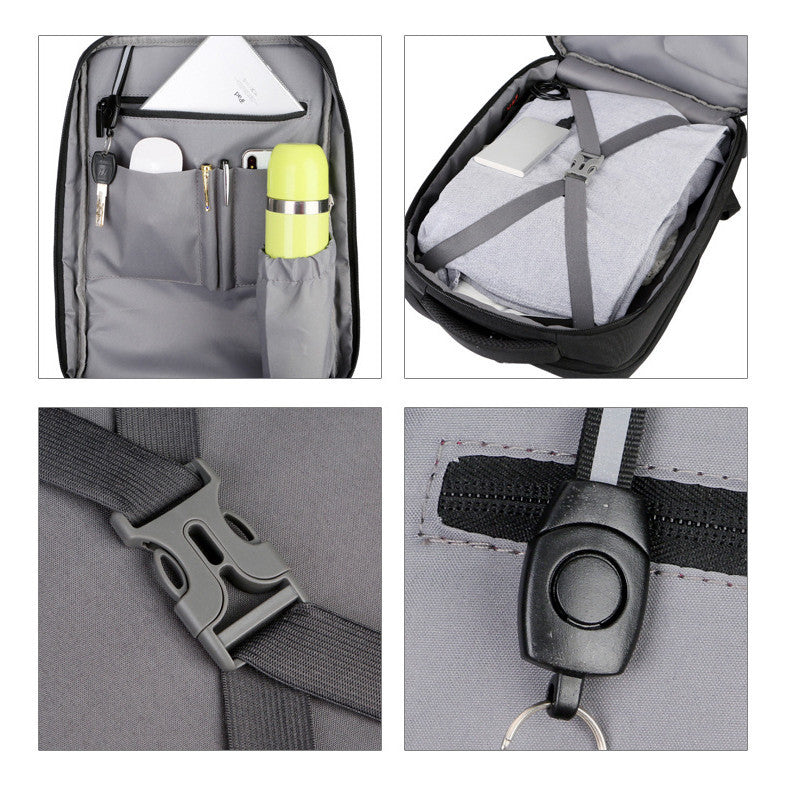 Backpack, Large Capacity, Double-layer Backpack, Business Travel Backpack, Luggage Bag, Business Computer Bag