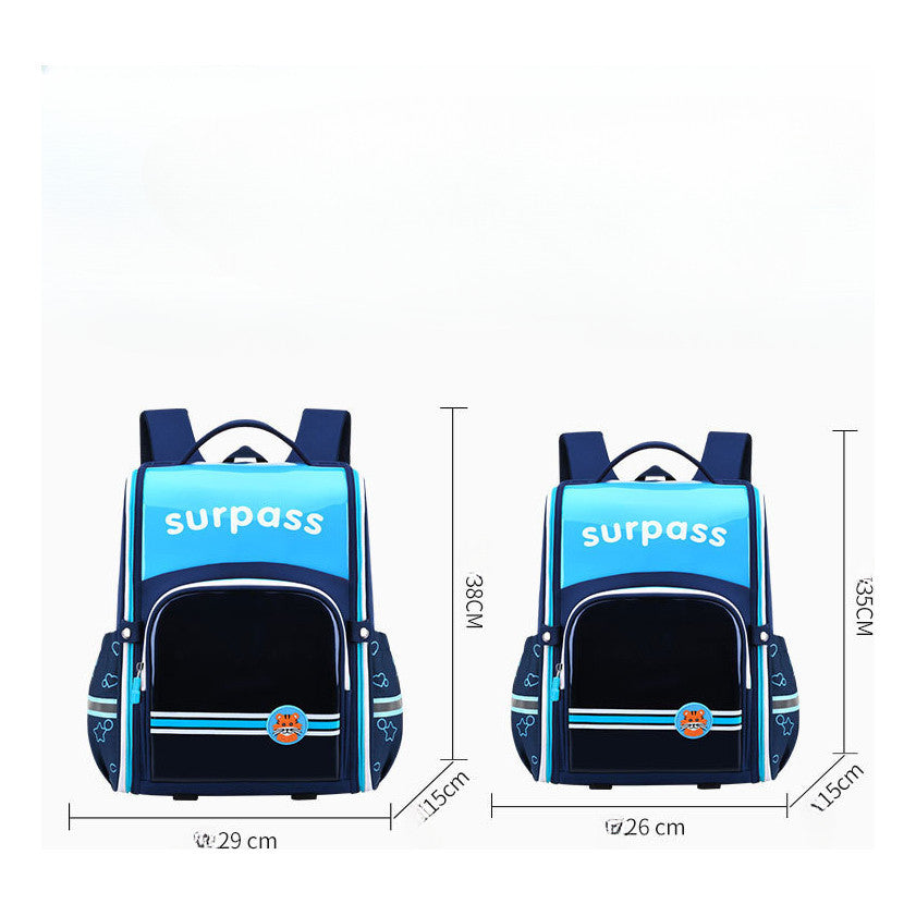 Backbone Protection, Weight Reduction, Breathable And Splash Proof Children's Backpack