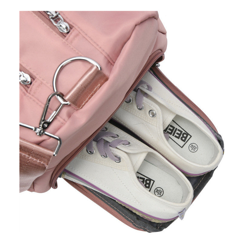 Travel Bag, Fitness Bag, Simple And Fashionable, Large Capacity Yoga Bag, Dry And Wet Separation