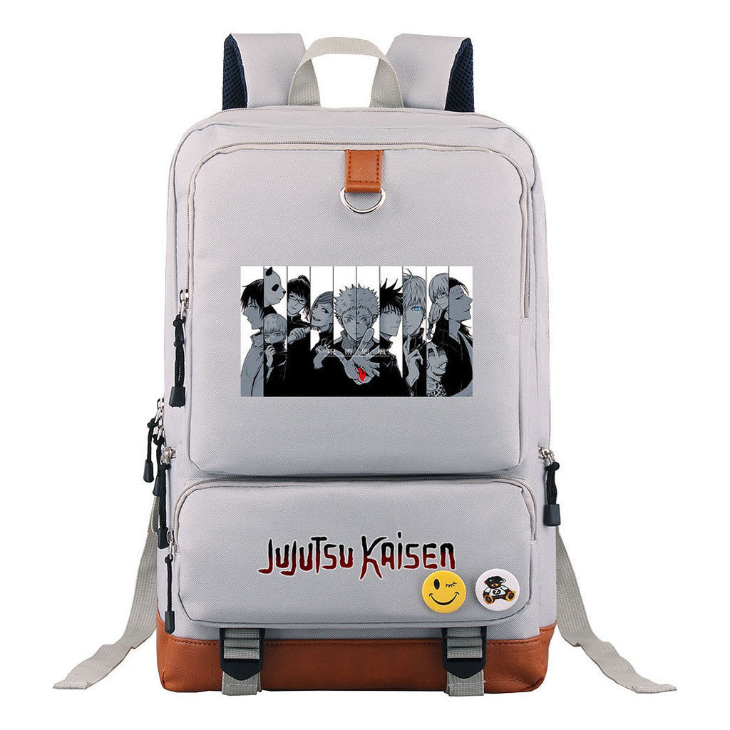 Cartoon And Manga Teenage Student Backpack, Men's And Women's Backpack, Travel Bag