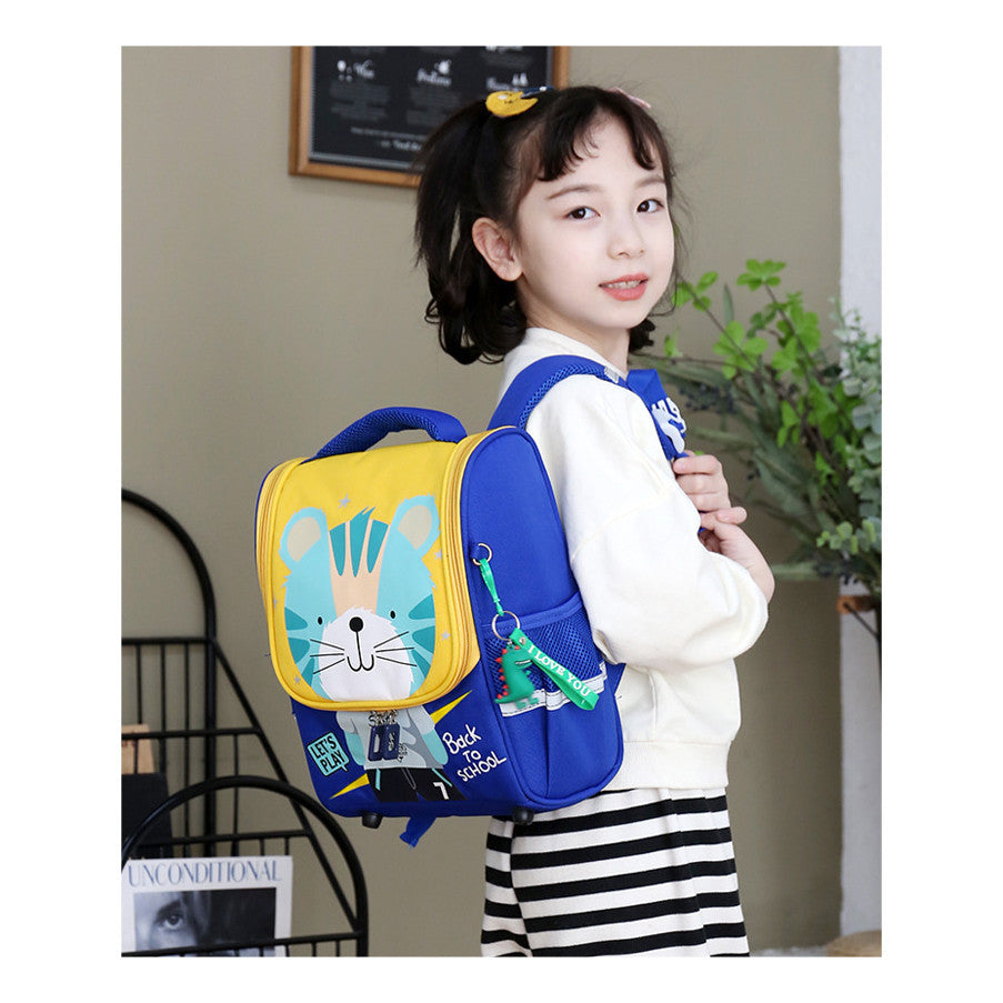 Children's Backpack Spinal Protection And Weight Reduction Backpack
