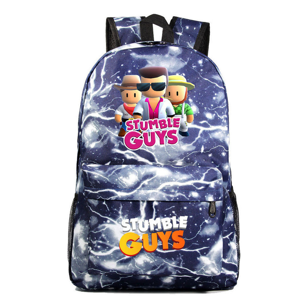 Printed Student Backpack For Men And Women's Leisure Travel Backpack